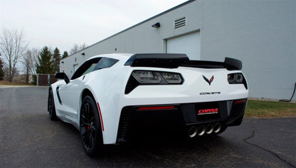 CORSA Performance Corsa 2017-2019 Corvette Z06 2.75in Axle Back Exhaust Polished Dual Rear Exit Quad 4.5in Tip (Sport)