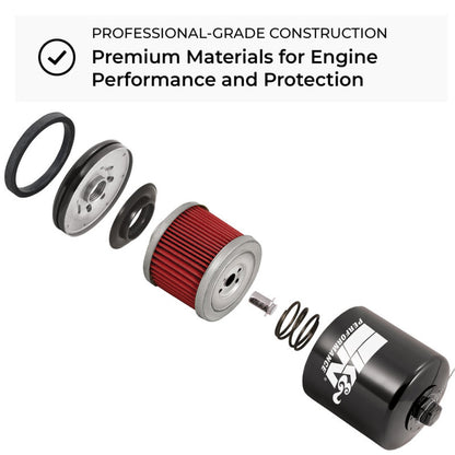 K&N Engineering K&N BMW 1.625inch OD x 5.063inch H Oil Filter