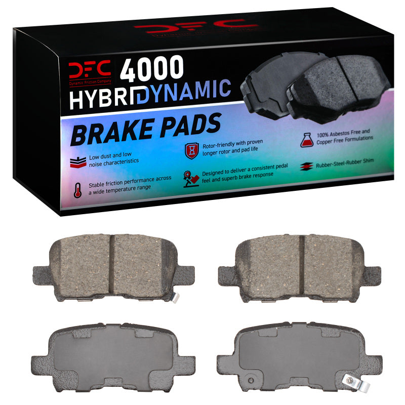 DFC 01-08 Honda Pilot Rear 4000 Hybridynamic Brake Pads
