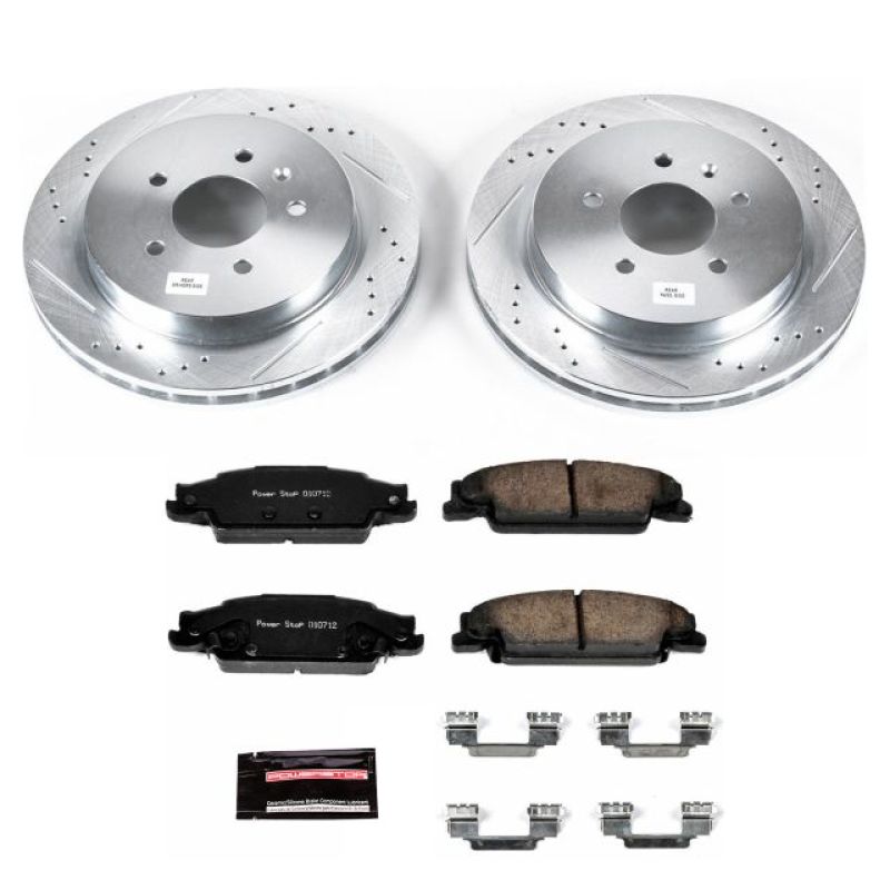 PowerStop Power Stop 03-07 Cadillac CTS Rear Z23 Evolution Sport Brake Kit