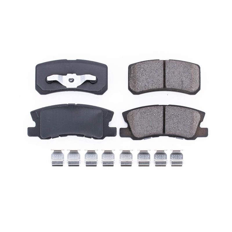 PowerStop Power Stop 11-14 Chrysler 200 Rear Z17 Evolution Ceramic Brake Pads w/Hardware