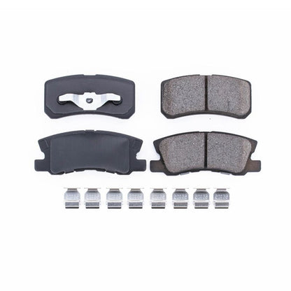 PowerStop Power Stop 11-14 Chrysler 200 Rear Z17 Evolution Ceramic Brake Pads w/Hardware