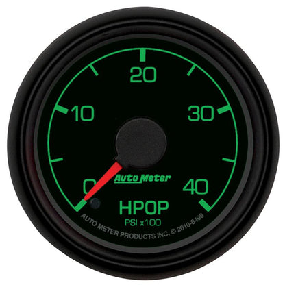 Autometer Factory Match Ford 52.4mm Full Sweep Electronic 0-4000 PSI Diesel HPOP Pressure Gauge