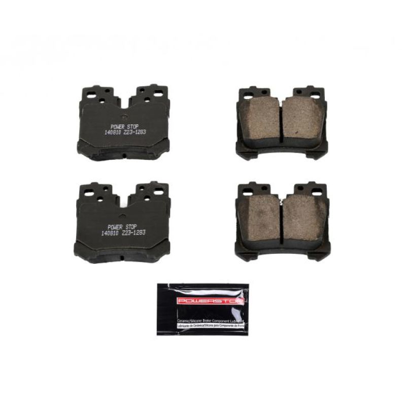 PowerStop Power Stop 07-17 Lexus LS460 Rear Z23 Evolution Sport Brake Pads w/Hardware