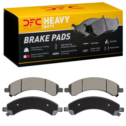 DFC 03-08 Chevrolet Express 3500 Rear Heavy Duty Pads - Semi Metallic