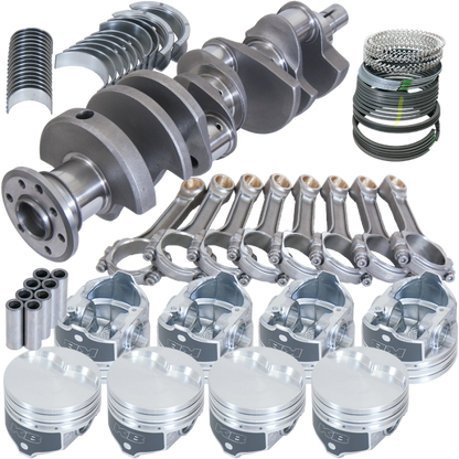 Eagle Chrysler 360 3.580in Crank 6.123in I-Beam Rods -5cc Flat Top 4.000in Pistons Rotating Assembly