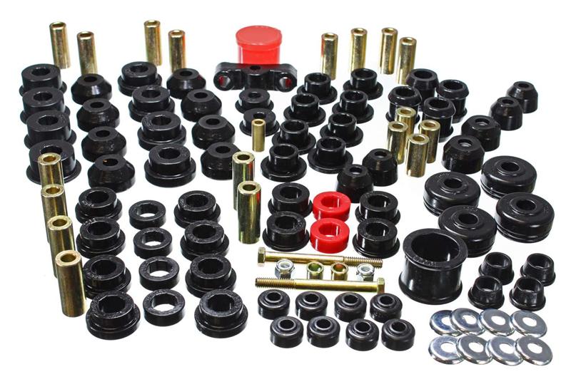 Energy Suspension 88-91 Honda Civic/CRX Black Hyper-Flex Master Bushing Set