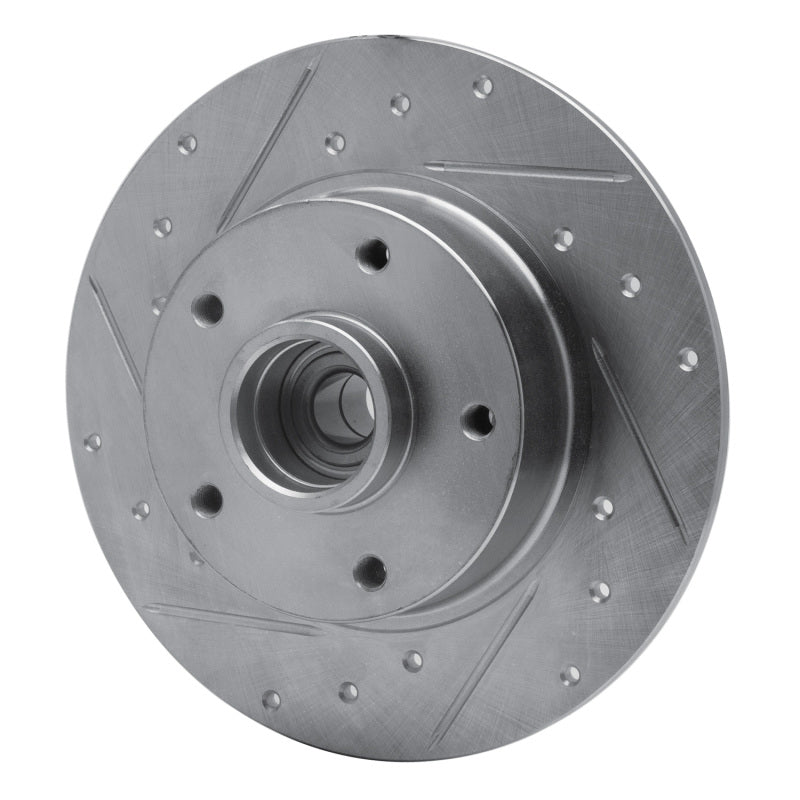 R1 Concepts R1 11-15 Renault Fluence (Mexico) Rear Left Drilled & Slotted Silver Brake Rotor