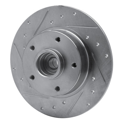 R1 Concepts R1 11-15 Renault Fluence (Mexico) Rear Left Drilled & Slotted Silver Brake Rotor