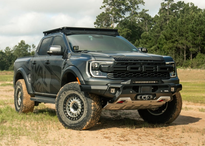 Rival 4x4 RIVAL 24-26 Ford Ranger Raptor Front Aluminum Bumper w/Winch Mount and Recovery Points