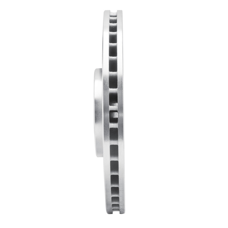 R1 Concepts R1 16-26 Polestar Polestar 2 Front Right Drilled & Slotted Silver Brake Rotor