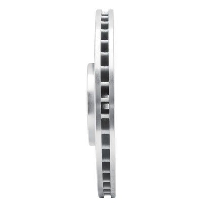 R1 Concepts R1 16-26 Polestar Polestar 2 Front Right Drilled & Slotted Silver Brake Rotor