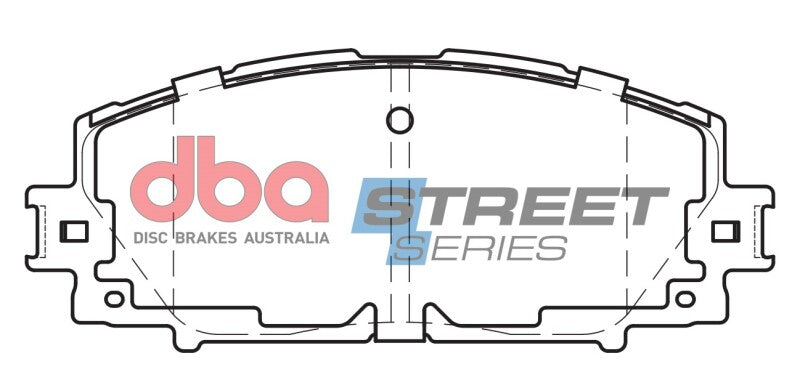 DBA 07-15 Toyota Yaris Street Series Front Brake Pads