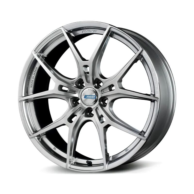 Gram Lights 57FXZ Limited Edition 19x8.0 +45 5-114.3 Sunlight Silver Wheel
