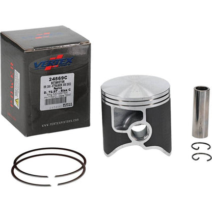 Vertex Pistons Vertex Piston 22-24 Beta RR 2T 300 300cc Cast Replica Piston Kit