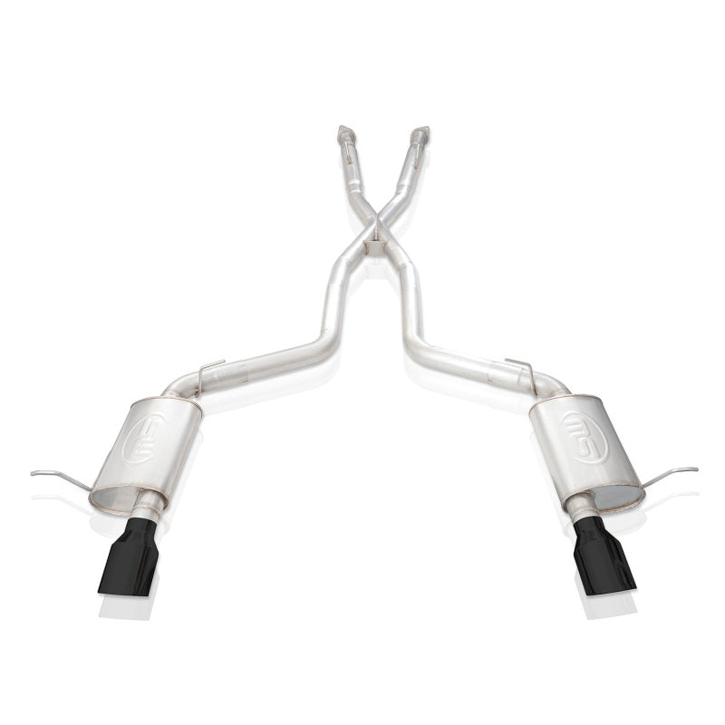 Stainless Works 18-19 Dodge Durango 6.4L Legend Catback Exhaust w/ Black Tips