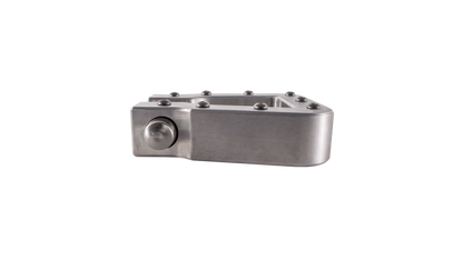 Body Armor 4x4 Mega D-Ring Machined Silver Single