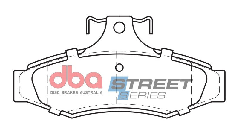 DBA 84-96 Chevrolet Corvette Rear Street Series Brake Pads