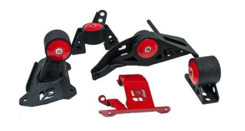 Innovative Mounts Innovative 12-15 Lotus EXIGE V6 Black Steel Mounts 95A Bushings