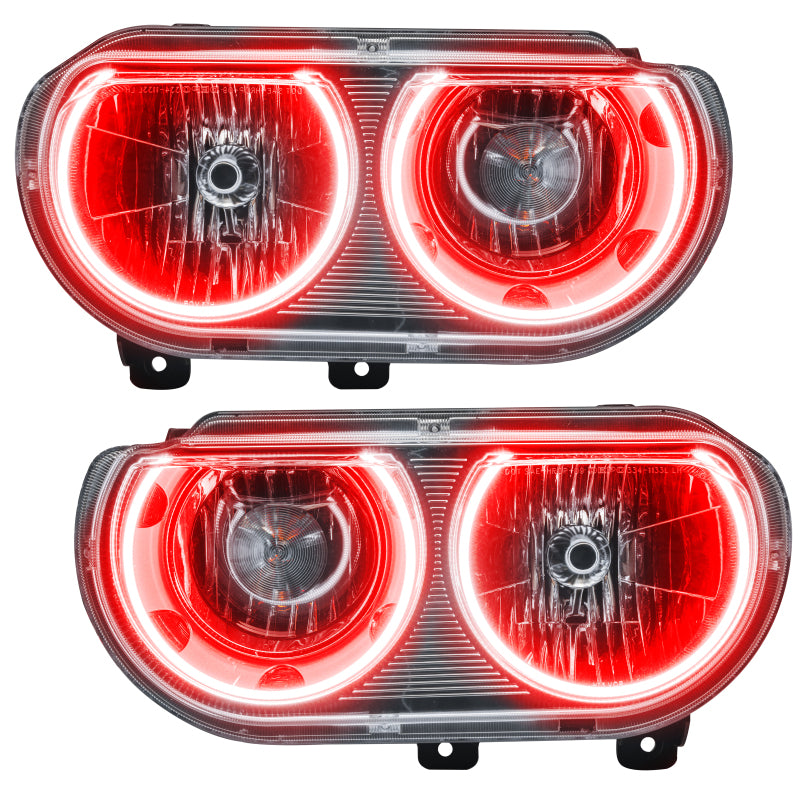 ORACLE Lighting Oracle 08-14 Dodge Challenger SMD HL (Non-HID) - ColorSHIFT w/ Simple Controller