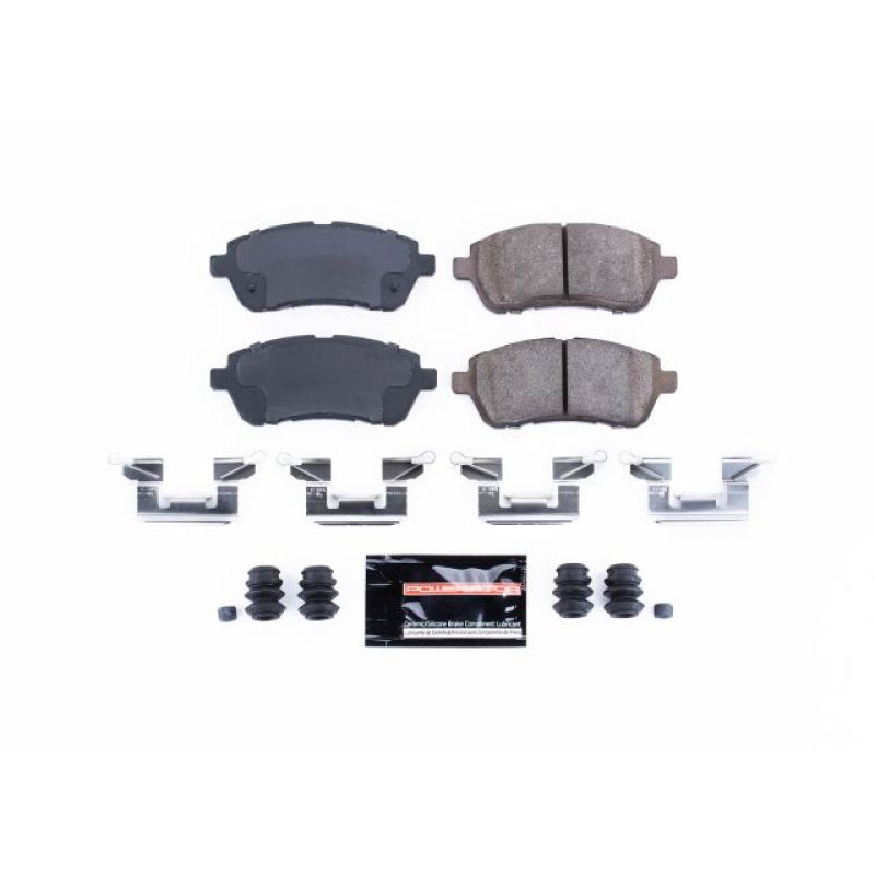 PowerStop Power Stop 11-19 Ford Fiesta Front Z23 Evolution Sport Brake Pads w/Hardware
