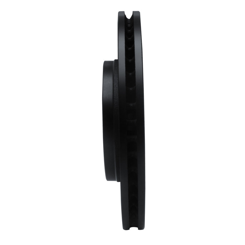 R1 Concepts R1 18-22 Toyota C-HR Front Left Drilled & Slotted Black Brake Rotor
