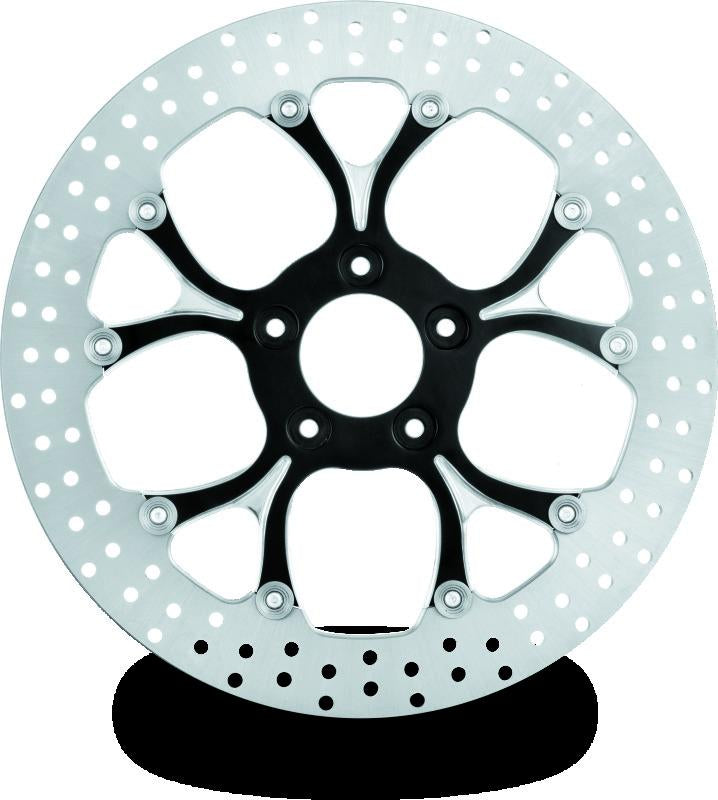 Performance Machine Disc/Carr 13x.20 Sf Galaxy Left - Contrast Cut Platinum