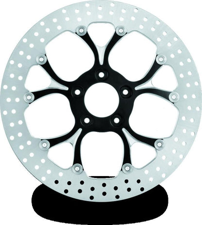 Performance Machine Disc/Carr 13x.20 Sf Galaxy Left - Contrast Cut Platinum