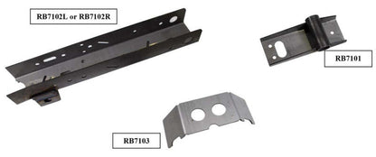 RustBuster Rust Buster 95-04 Toyota Tacoma Rear Frame Section - Left Side