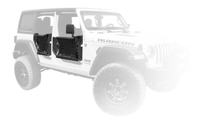 Body Armor 4x4 2018+ Jeep Wrangler JL and Gladiator JT Trail Doors Rear Pair