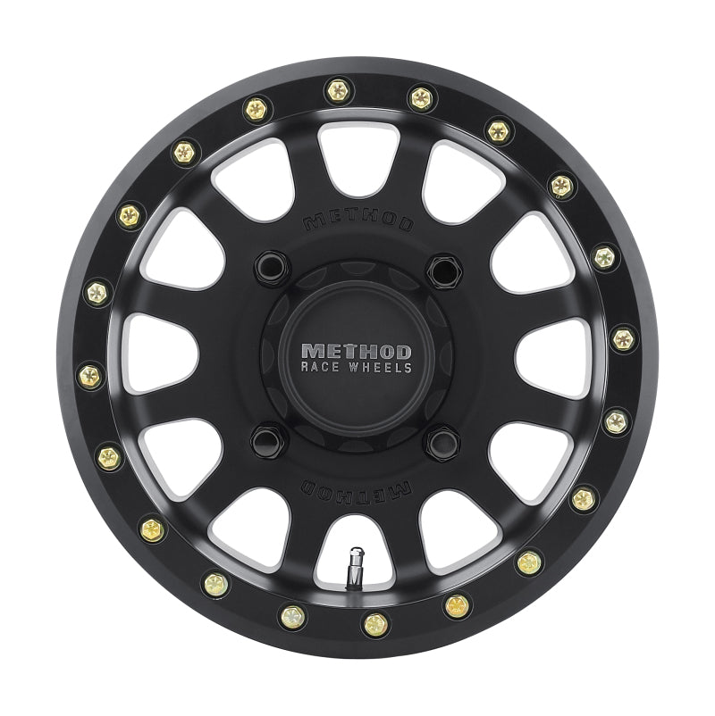 Method Wheels Method MR401 UTV Beadlock 14x7 / 5+2/38mm Offset / 4x156 / 132mm CB Matte Black Wheel