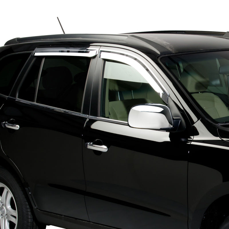 Putco 03-08 Honda Pilot (Set of 4) Element Chrome Window Visors