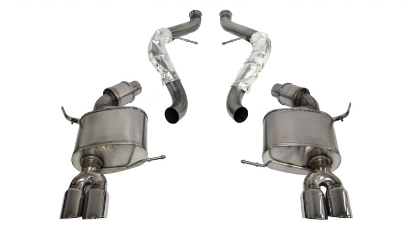 CORSA Performance Corsa 2008-2012 BMW M3 E90 Polished Sport Cat-Back Exhaust
