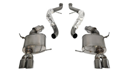 CORSA Performance Corsa 2008-2012 BMW M3 E90 Polished Sport Cat-Back Exhaust