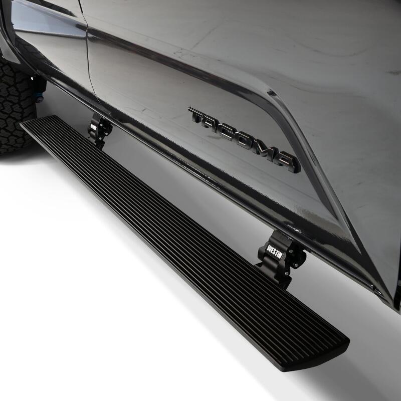 Westin 2024-2026 Toyota Tacoma Double Cab Pro-E Electric Running Boards - Textured Black