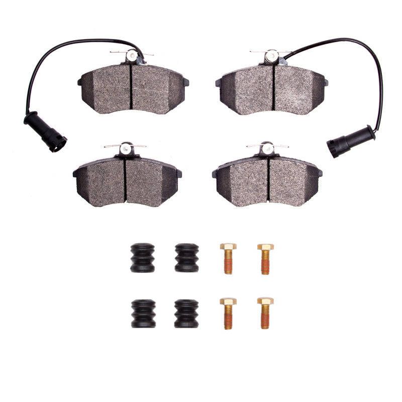 R1 Concepts R1 83-91 Audi 5000CS Turbo Quattro Front Optimum OE Pads & Hardware Kit