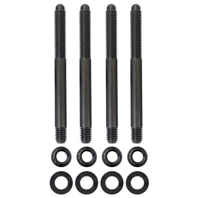 Moroso 5/16in-24 x 3.5in Long 12-Point Nuts Carburetor Stud Kit