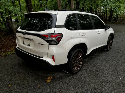Rally Armor 25-26 Subaru Forester & Hybrid Black UR Mud Flap w/Metallic Black Logo