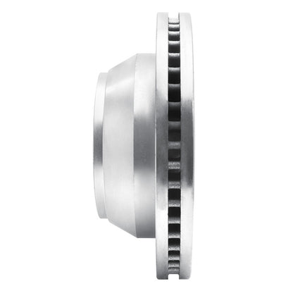 R1 Concepts R1 08-20 Ford E-450 Super Duty Rear Right Drilled & Slotted Silver Brake Rotor