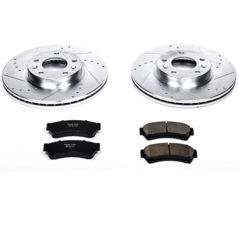 PowerStop Power Stop 06-12 Ford Fusion Front Z23 Evolution Sport Brake Kit