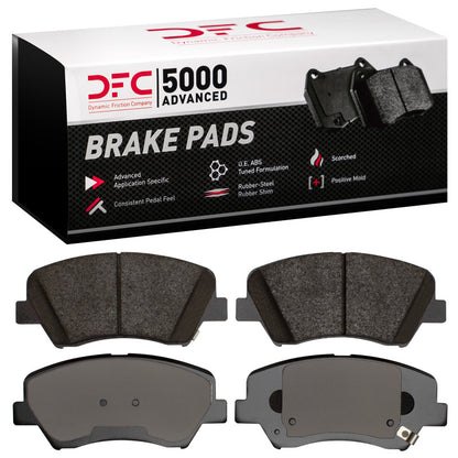 DFC 10-24 Hyundai HB20 Sedan Front 5000 Advanced Ceramic Brake Pads