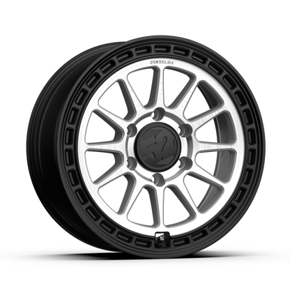 fifteen52 Range HD 17x8.5 6x139.7 0mm ET 106.2mm Center Bore Machined Clear/Gloss Black Wheel