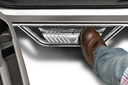 N-Fab Podium SS 15.5-17 Dodge Ram 1500 Crew Cab - Polished Stainless - 3in
