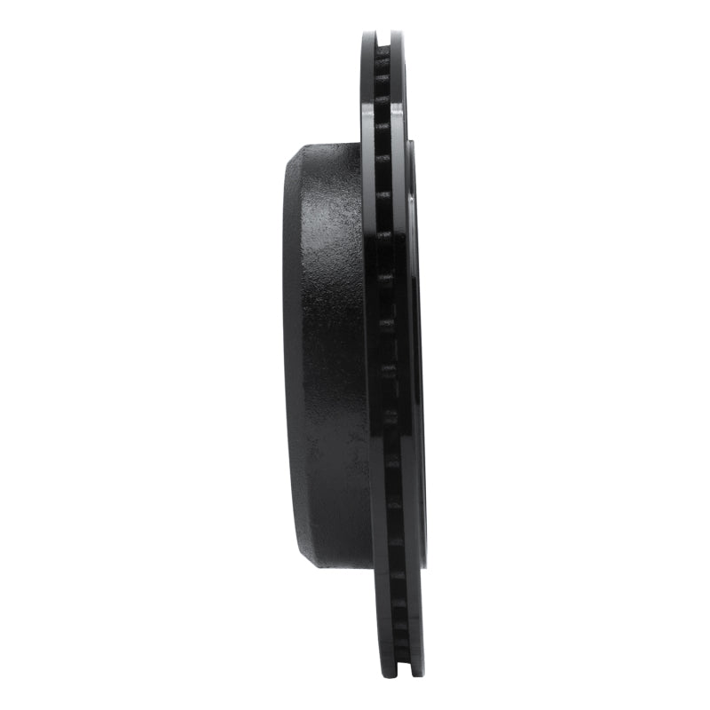 R1 Concepts R1 03-11 Ford Crown Victoria Rear Left Drilled & Slotted Black Brake Rotor