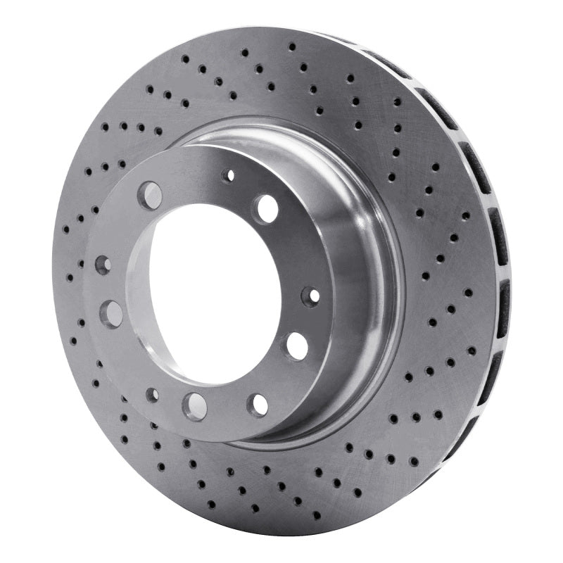 DFC 78-89 Porsche 930 Right Rear Drilled Brake Rotor