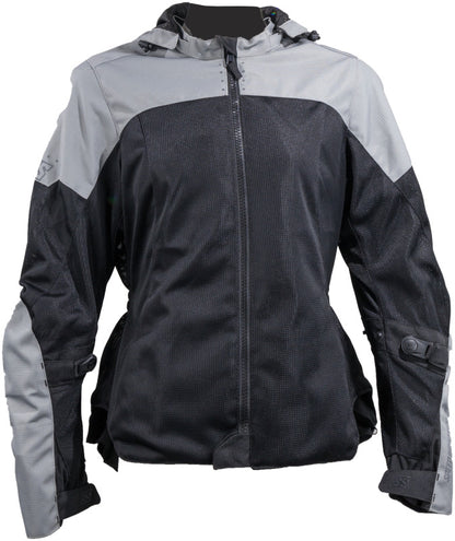 Speed and Strength Starstruck Mesh Jacket Grey/Black Womens - XS