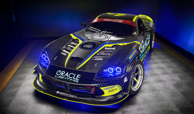ORACLE Lighting Oracle 03-09 Dodge Viper SRT-10 LED Headlight Halo Kit - Blue