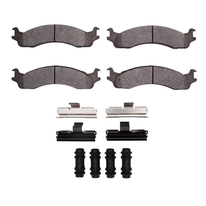 R1 Concepts R1 98-03 Dodge Ram 2500 Van Front Super Duty Pads & Hardware Kit
