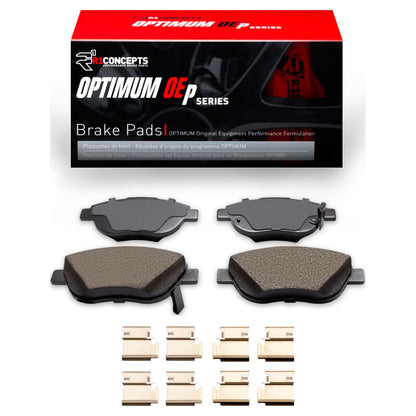R1 Concepts R1 12-19 Fiat 500 (USA/Canada) Front Optimum OE Pads & Hardware Kit
