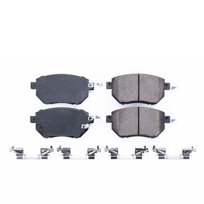PowerStop Power Stop 03-06 Infiniti FX35 Front Z17 Evolution Ceramic Brake Pads w/Hardware
